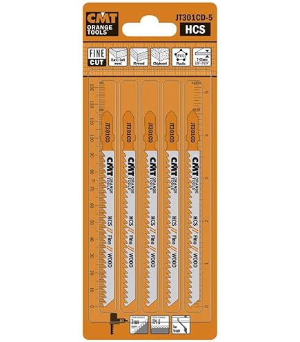 Lame Seghe A Gattuccio CMT - Bi-Metallo Con Cobalto - Per Legno E Metallo - 5 Pezzi