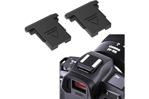 OXTXO 2 Stück Blitzschuh-Abdeckung für Canon DSLR EOS 60D-4000D 60Da Powershot G-Serie und spiegellose EOS R-Serie-Staub-und Feuchtigkeitsschutz für Blitzschuhe