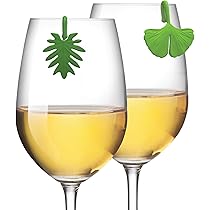 Winkee Marqueurs De Verre Lama Pour Verres à Boire - Accessoire Amusant Pour Le Bord Du Verre à Vin - Cadeau Pour Fête, Noël, Anniversaire