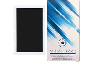 Visiodirect® Ecran Complet pour ASUS Zenpad 10 Z301M P028 10.1" Tablette Blanche vitre Tactile + écran LCD