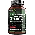 Maca Peruviana Complesso 5000mg per capsula - Complesso di Maca Nera ad altissima resistenza con Arginina – Radice Vegana di 