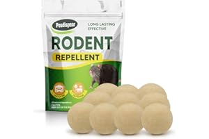 Pesdispear Repellente Topi, Menta Piperita per Topi, Dissuasore per Topi, Anti Ratti Meglio Del Elettrico Ultrasuoni per Topi Effetto 60-90 Giorni 6 Packs