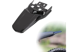 RUNFARR Surron Rear Fender,Motorcycle Rear Fender Back Mudguard Protector Thicken ABS Plastic Electric Dirt Bike Mudguard for Sur-Ron X/S-Black