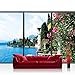 Produktbild Vlies Fototapete 104x70.5cm PREMIUM PLUS Wand Foto Tapete Wand Bild Vliestapete - Italien Tapete Gadarsee Wasser Italien Blumen Blüten bunt - no. 3050