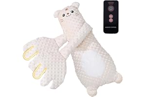 GÉNÉRIQUE Sleep Companion - Crystal Chauffé Au Jouet Doux | Bébé Match | Plance Pour Confort De Sommeil Du Baby-berceau Et La Routine De Coucher Apaisante, Toucher Doux Avec Une Chaleur De Haricots Rouges