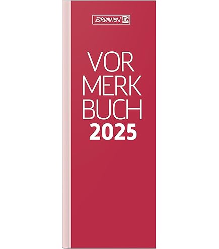 BRUNNEN - Cuaderno Modelo 783 (2025), 2 Páginas = 1 Semana, 108 × 297 Mm, 128 Páginas, Cubierta