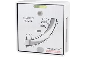 Dwyer - 480 Vaneometer Swing Vane Anemometer, 25-400 FPM