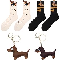 Portachiavi bassotto in pelle PU di alta qualità, design unico con tacchino, pratico regalo per gli amanti degli animali e la decorazione degli amici