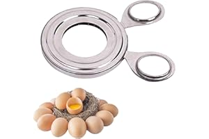 KARELLS Coupe-oeuf en Acier Inoxydable,Ouvre oeufs,Coupe-Œuf Coque,Oeufs Coupe Coque,Ouvre-oeuf à la Coque,Décapant pour Oeufs Coupe-oeufs,Ciseaux à Oeufs Décapant la Coquille,pour Accessoire de Cuisine