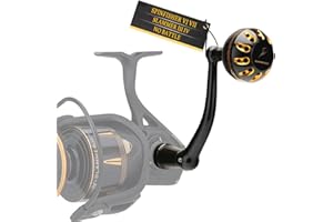GOMEXUS Power Handle Poignée Moulinet pour Penn Spinfisher VI VII [SPNF]/ Slammer III IV [SLM]/ Battle II&III [BTL]/ Battle III DX [BTL]/ Pursuit III/IV [PST]/ Fierce III&IV 1000-105000[FRC]