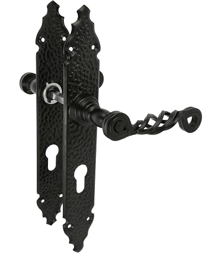 Poignée de porte en fer forgé Photo | Adobe