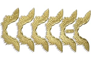 Kunze 6 Ali d'Angelo, Carta Laminata, Gold, 11 x 23 x 0.05 cm