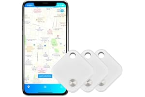 TKMARS Localizzatore di Chiavi Bluetooth Tracker Antismarrimento Tracker, Sonore Key Finder Localizzatore per Chiavi Cani Gatti App Compatibile con Android e iOS (3 Pezzi)