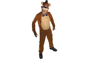 RUBIE'S Rubies Oficjalny kostium Freddy Five Nights at Freddy's Fancy Dress dla dzieci, 132 cm, średni, 5/7 lat na Halloween