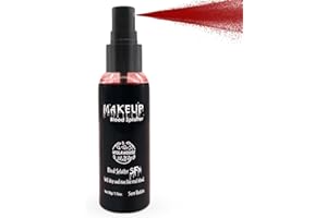VIOLA HOUSE Faux Sang Spray Halloween Realiste Facile a Nettoyer,Spray de Faux Sang Professionnel Pour La Peau Et Les VêTements,Fake Blood Pour Carnaval Et Carnaval,Sfx Make Up 50g/1.76oz