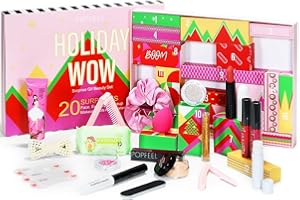 ATB-GIFT 20 Pcs Kit de Maquillage Complet, Cosmetic Makeup Palette Set avec Ombres Paupières, Rouge à Lèvre, Pinceaux, Bâton contour, Correcteur, Mascara