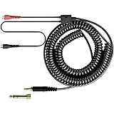Hensych Ersatz-Spiralkabel für Sennheiser HD25 HD25sp HD560 HD540 HD480 HD430 414 HD 250 Kopfhörer