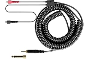 Hensych sostituzione cavo a spirale per Sennheiser HD25 HD25SP HD560 HD540 HD480 HD430 414 HD250 headphones