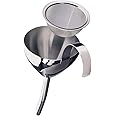 MAAJ Dekantiertrichter Mit Sieb - Edelstahl 18/10, 14cm Für Wein