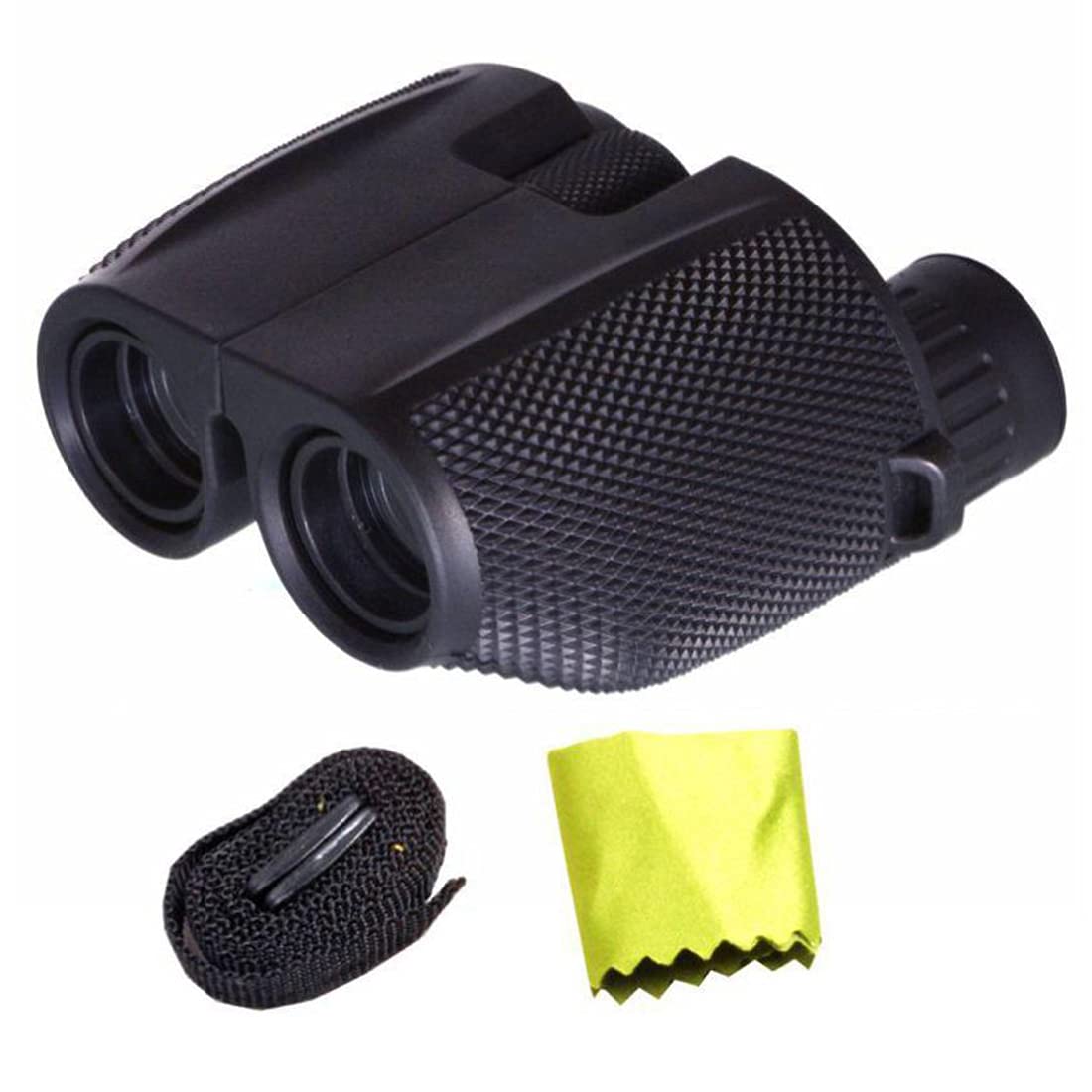 SSEA comet HD+ Day Night Non-Slippery German Lens Military Use Binoculars (10x25 mm, Black)