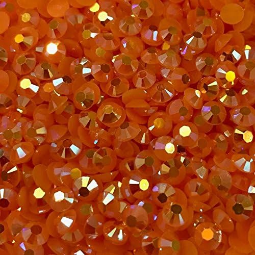 1000 Jelly Champagne AB Rhinestones Flat Back Resin Crystal Gems Crafts Nail Art ( 4mm R58 Jelly Champagne AB )