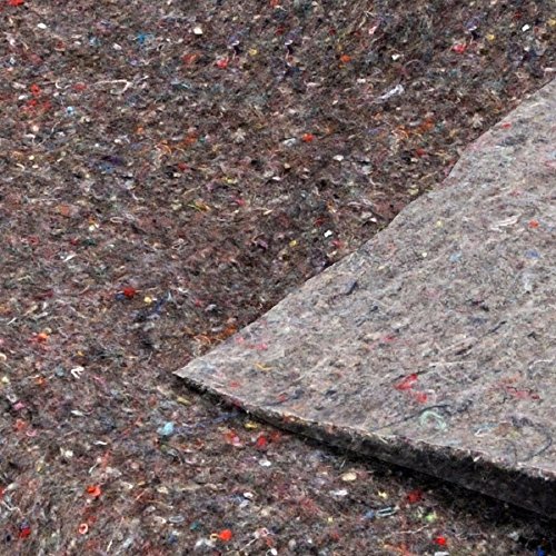 iLP Malervlies ca. 1 m x 50 m = 50 m² Abdeckvlies in Premium Qualität mit PE Anti Rutsch Beschichtung 180g je qm stark, rutschhemmender Malerfilz - 4