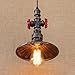 Produktbild Lithx Klassische Industrie Wasserpfeifen Pendelleuchte Kette Verstellbare Steampunk Retro Metall Eisen Decke Hängeleuchte Für Lager Keller Abstellraum Schlafzimmer Innenbeleuchtung
