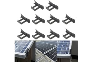 RANRAO 10 unids panel solar fango clip de eliminación de agua drenaje de agua clip de desviación de agua 30/35/40mm