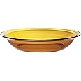 Duralex® LYS Amber Deep Round Bowl 28cm (11 inch) - Versatile Serving and Mixing Bowl for Cake, Fruits, Deserts and Salad