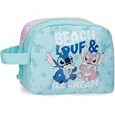 Disney Lilo &amp; Stitch Beach &amp; Love, Pencil Case, Children's Toiletry Bag by Joumma Bags, blue, Stitch Toiletry Bag
