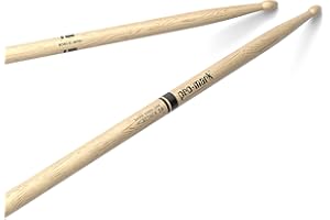 ProMark Classic Attack 5A Shira Kashi Oak Drumsticks, embout bois ovale, 1 paire