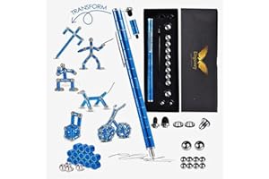 ELEGANCY QUALITY TO TRUST Elegancy Fidget Pen Magnetic Balls | Magnetic Pen Fidget Toys for Kids Gifts For Men | Boys Toys Fidgets Gifts for Teenage Girl Gifts (Royal Blue)
