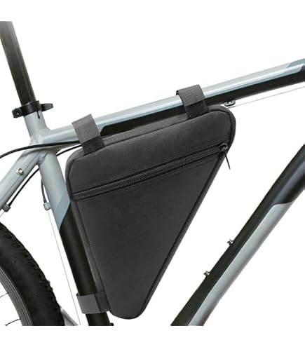 Borsa Da Telaio Triangolare Impermeabile Per Bici &ndash; Sotto Tubo &ndash; Porta Attrezzi E Cellulare