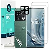 IBYWIND Pellicola Protettiva per Oneplus 10 Pro 5G 6.7",[2 Pezzi]con Metallo Protezione Obiettivo Fotocamera,Pellicola Protet