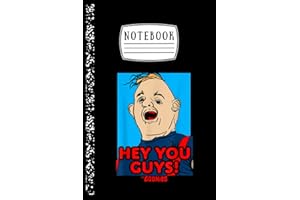 Notebook: The Goonies Sloth Hey You Guys Notebook Ruled Lined Notebook Pages For Writing