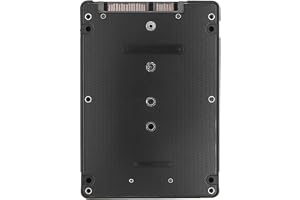 DollaTek NGFF M.2 SATA SSD till 2,5-tums adapter med hölje – Kompatibel med B- eller B+M-nyckel SATA SSD-diskar (ej för NVMe)