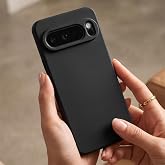 CaseOnn Google Pixel 10 Pro Kılıf Kamera Korumalı Mikrofiber Astarlı Lansman Siyah