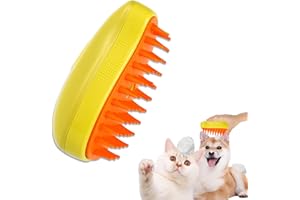 DYZOXA Pet Spray Massage Comb Anti Flying Hair Spray Massage Brush Massage Bath Brush Three In One Cat Steam Brush Self Cleaning Steam Cat Brush Pet Hair Removal Comb Beauty Brush Cat Dog Hair Cleaning