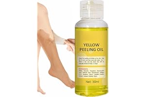 VOKKRV Huile Peeling Éclaircissante Corps Extra Forte,huile eclaircissante peau noire,Huile Peeling Pour Le Corps,Gommage Exfoliant Pour Peaux Noires,Blanchissant Adoucissant Callus Removal