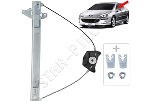 STARKIT PERFORMANCE Alzacristalli per Peugeot 407 (2004-2011) anteriore sinistro (lato guida)