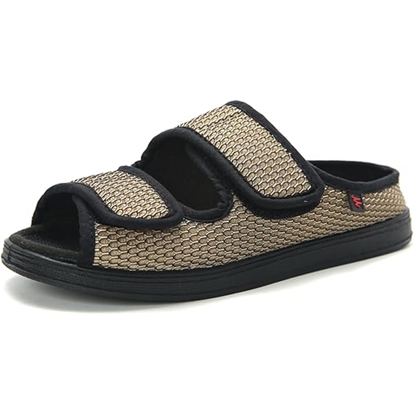 Bigzagger Diabetiker Hausschuhe Extra Weit - Orthopädische Schuhe Für Geschwollene Füße