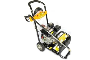 Acesunny 7,5 CV, idropulitrice a benzina, motore a benzina, idropulitrice, pressione massima 170 bar, 7,5 CV, 3600 giri/min, con tubo e 5 ugelli