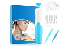 FUNTERY Skin Tag Entferner, 2-in-1 Hautanhängsel Entfernen Skin Tag Bands, Stielwarzen Entfernen Schnell Kit mit 40 Tag Bands, Stielwarzen Entfernen sicher und schmerzlos