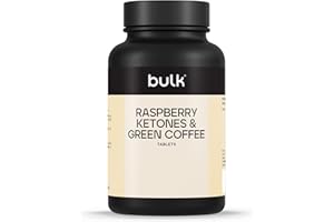 Bulk Raspberry Ketones and Green Coffee Tablets, 200 mg, Pack of 60