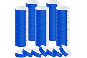 JNBGTU 600 Pack Wristbands for Events, Waterproof Papery Wrist Bands Disposable Paper Bracelets for Events Party Music Festivals Concerts Contests Exhibitions