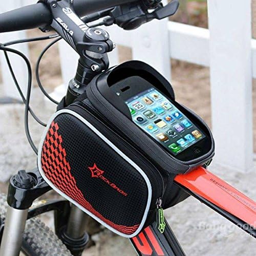 Calli ROCKBROS Bike Bicycle Front Tube Bag Pannier Smartphone Bag Saddle Bag