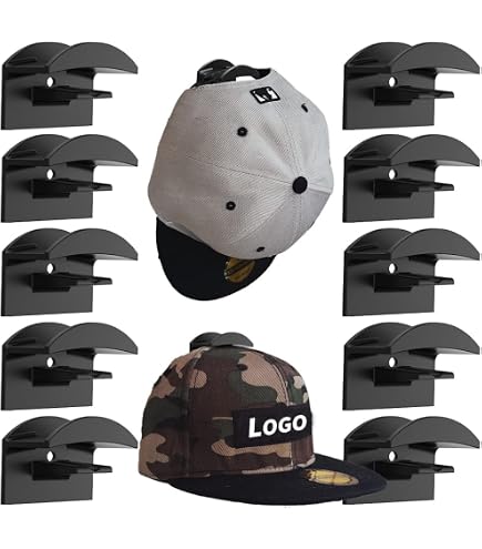 Organisateur De Casquettes En Acrylique - Support Rotatif Pour 16 Casquettes - Transparent - Dimensions 31,5x15x15 Cm - Pour Placard, Chambre