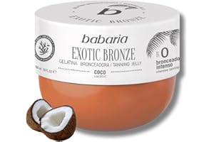 Babaria - Exotic Bronze Coco F-0 | Autobronceador Corporal Intenso | Bronceador Cuerpo | Crema Autobronceadora Corporal | Crema Bronceadora Cuerpo | Tanning Oil