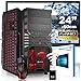 Produktbild AGANDO Silent Gaming PC-Komplettpaket | Intel Core i7 7700 4x 3.6GHz | Turbo 4.2GHz | Nvidia GeForce GTX1060 6GB, Palit Dual | 8GB RAM | 240GB SSD | 1000GB HDD | DVD-RW | USB3.1 | 60cm (24") TFT | Gaming-Tastatur | Gaming-Maus | WLAN | Windows 10 | 36 Monate Garantie | Computer für Multimedia, Gaming, Büro/Office