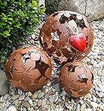 gartenkugeln aus beton selber machen 3er Set Dekokugel, Gartenkugel 